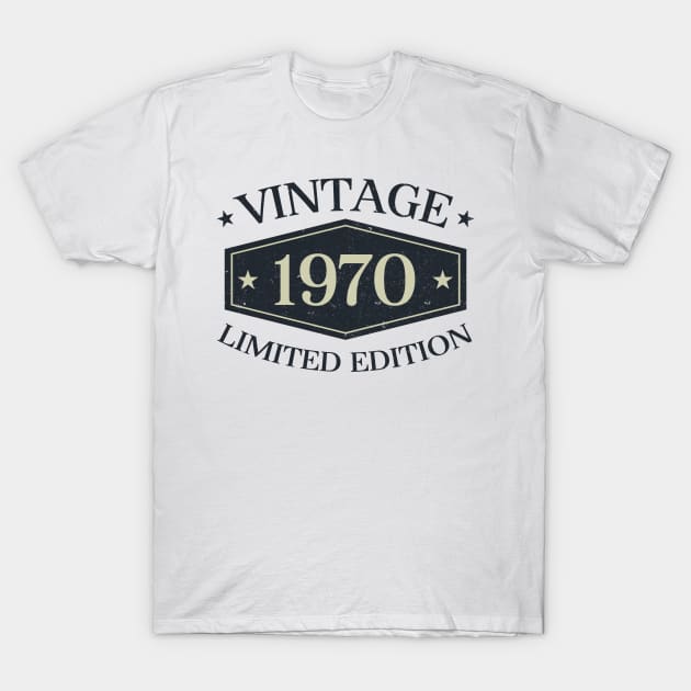 50 years old 50th B-day Birthday Gift 1970 Limited T-Shirt by street shop